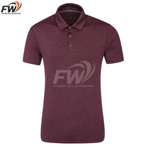 เสื้อโปโลผู้ชายทรงสลิมฟิต OEM ขายดี ระบายอากาศได้ดี แห้งเร็ว แฟชั่นใหม่ สั่งทำได้ แบบเรียบ - Product Image 1