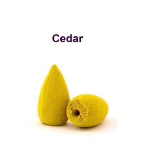 Natural Cedar Bullet <b>Backflow</b> <b>Incense</b> <b>Cones</b> Wholesale Supply at Leading Price (Yellow) - Product Image 1