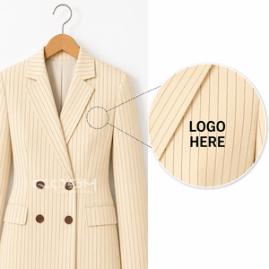 Blazer Formal de Doble Tono con Bordado de la Hermandad Delta Sigma Sorors de Cosh International Greek Apparel para Mujer - Product Image 1