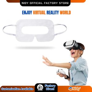 Masque facial jetable pour casque VR |   Coussinets absorbants hygiéniques non tissés pour jeux et lunettes 3D - Product Image 4