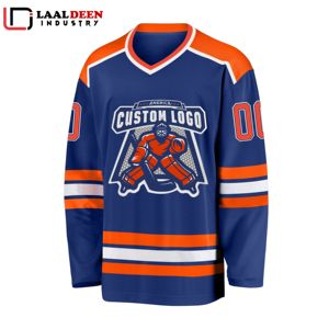 Maillots de hockey sur glace personnalisés par sublimation, uniformes d'équipes internationales pour hommes, femmes et jeunes, coupe ajustée, vêtements de hockey sur glace de haute qualité - Product Image 6