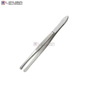 คีมต่อขนตา BEER Cilien Forceps ขนาด 4 มม. แบบเรียบ ผลิตจากสแตนเลสคุณภาพสูง ขนาด 3 1/2 นิ้ว อุปกรณ์ทางการแพทย์ - Product Image 2