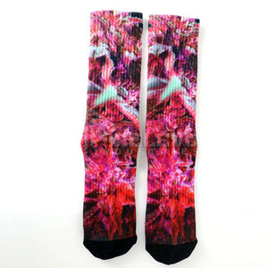 Custom Sublimation <b>Socks</b> Blank White <b>Polyester</b> Crew <b>Socks</b> for Heat Transfer Printing Personalized Design Unisex Daily Wear - Product Image 2