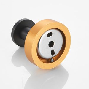 Gancio per asciugamano in oro nero confezione da 2 appendiabiti a parete ferramenta per l'ingresso scarpiera armadio per bagno camera da letto - Product Image 3