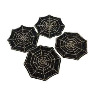 Modern Home Accent Rustic Hand Beaded Table Coasters <b>Scratch</b> Resistant Bar Accessories Mats & <b>Pads</b> - Product Image 6