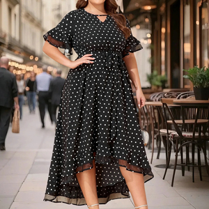 Robe de soirée maxi élégante, design raffiné, idéale pour les dîners formels et les occasions spéciales. - Product Image 4