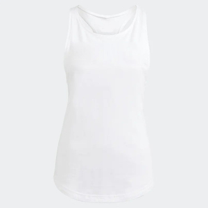 Débardeurs formels pour femmes en Spandex/Coton personnalisés OEM, respirants, en tissu écologique côtelé, courts, unis, anti-rétrécissement, séchage rapide - Product Image 4