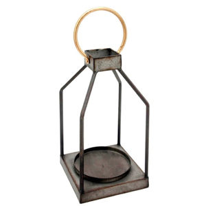New Trending Factory Selling <b>Red</b> Finish Metal & Glass <b>Candle</b> Lantern With Superior Quality for Wedding & Outdoor - Product Image 2