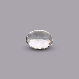 Loose 5.05 Carat Sky Blue Aquamarine Gemstone-Oval Emerald & Faceted Cut for Fine Jewelry - Product Image 2