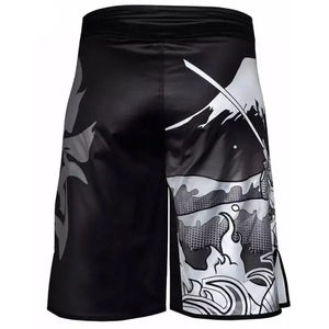 Shorts de MMA de alta calidad, fabricados con tela resistente, costuras reforzadas y ajuste flexible para sesiones de entrenamiento intensas. - Product Image 3