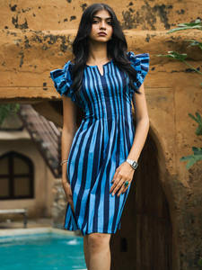 Antique Designer Looking Party outfit <b>item</b> in Antique Birthday wearing Bohemian Maxi Dresses for Summer and Spring Printed set - Product Image 4