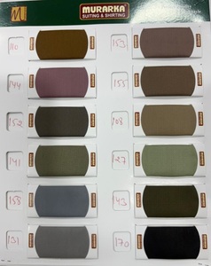 Tissu léger en viscose et polyester tissé, respirant, extensible, séchage rapide, résistant aux plis, teinture unie, pour vêtements de garçons et de filles - Product Image 4