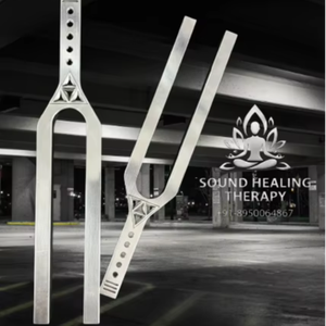 เครื่องปรับเสียงกุญแจดีเอ็นเอขนาดยักษ์528Hz, 432Hz, 342Hz, ชุดการรักษา512Hz แพ็ค2... - Product Image 1