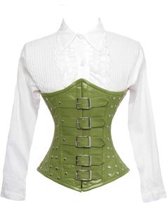Corsets vintage pour femmes, sexy, gainants, respirants, modernes, en cuir, pour grandes tailles - Product Image 1
