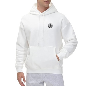 เสื้อมีฮู้ดแบบสวมหัวมีฮู้ดผ้าฝ้ายขนแกะแบบสวมหัวโอเวอร์ไซส์ - Product Image 1