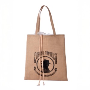 Sac fourre-tout de plage pliable antivol imperméable 100 % coton avec cordon de serrage, motif géométrique, 250 g, pour courses, vente en gros - Product Image 3