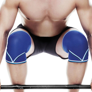 Premium Quality Harry Johnson Neoprene Knee Support Green Black Breathable Sports Unisex Compression Sleeve Hook Loop Quick Dry - Product Image 1