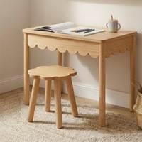 Ensemble chaise et bureau en bois confortable pour les jeunes enfants, idéal pour l'apprentissage et le développement créatif