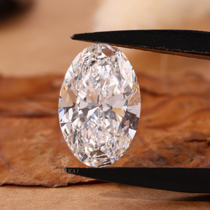 SHREERAJ SOLITAIRE Diamante Suelto de Corte Ovalado de 2.00 Quilates, Certificado por IGI, Color F, Claridad VVS2, Cultivado en Laboratorio HPHT CVD, para Joyería Fina - Product Image 1