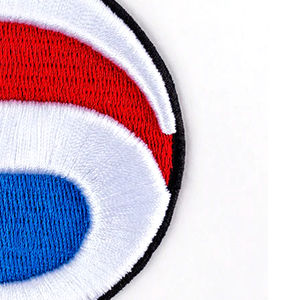 Meilleures ventes : Nouveaux patchs rectangulaires en feutre brodé à coudre pour chapeaux, avec broderie en résine et tissu sergé thermocollant, en promotion - Product Image 2