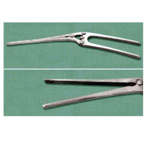 Pinza Quirúrgica Manual Reutilizable de Acero Inoxidable Alemán de Alta Calidad de 8 mm, Pinza para Intestino y Estómago, Certificación CE - Product Image 4