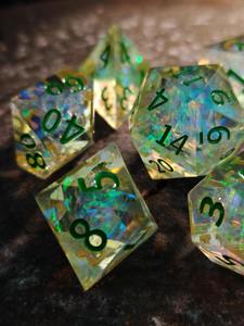 Kit de Démarrage : Ensemble de Dés en Résine Prêts à la Vente – Dés Polyédriques en Résine pour Jeux de Rôle de Table (Dungeons & Dragons) – Fournitures de Jeu en Gros - Product Image 4