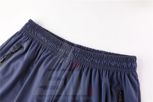 Shorts de sport décontractés pour hommes en toile, 100 % polyester respirant, avec cordon de serrage, pour l'été, le basketball, la natation et la course à pied, avec impression par transfert thermique - Product Image 4