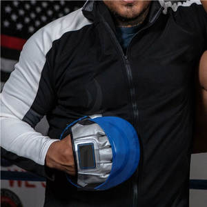 Almohadillas de boxeo curvas al por mayor para entrenamiento, manoplas de boxeo, almohadillas de enfoque, manoplas con logo personalizado, almohadillas de cuero para patadas. - Product Image 5