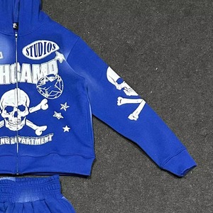 Ensemble pantalon et veste coupe-vent d'été en nylon et polyester, respirant et confortable, style streetwear, avec short à fermeture éclair - Product Image 4