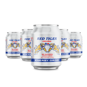 Red Tiger Energy Drinks Manufacturer 250ml 330ml Canned | Taurine Sport Energy <b>Beverage</b> | Cheap Wholesale Price - Product Image 2