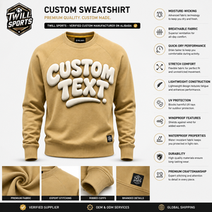 Nouveauté 2026 : Sweat-shirts à impression en relief, prix de gros abordable, haute qualité, couleurs personnalisables, coupe classique - Product Image 4
