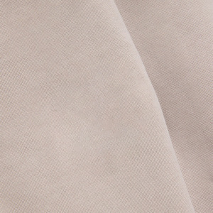 Sudadera con Capucha Color Taupe Claro, de Algodón y Felpa, Ecológica, Transpirable, Unisex, para Invierno, Tejido Suave, Corte Holgado, Bolsillo Tipo Canguro - Product Image 4