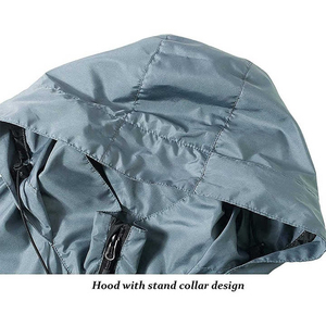 Veste coupe-vent personnalisée pour homme, vente en gros, veste de sport décontractée, veste légère résistante au vent, vêtements pour homme - Product Image 6