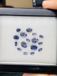 Iolita Natural, Corte Ovalado, Color Azul, Certificación IGI, Calidad AAA, Excelente Brillo, para Joyería, Precio Económico - Product Image 1