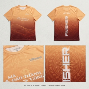 Camiseta Deportiva Personalizable para Correr, Material 95% Algodón 5% Spandex, Venta al Por Mayor de Fabricación en Vietnam - Product Image 3