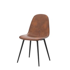 Chaise de salle à manger pour restaurant commercial, style nordique, cuir de luxe, chaises de salle à manger élégantes, chaise en cuir de qualité supérieure - Product Image 4