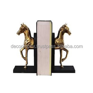Serre-livres à tête de cheval Souvent en métal comme l'aluminium ou la résine avec une finition argentée ou polie - Product Image 4