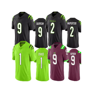 Vente en gros de maillots de football américain entièrement personnalisés, vêtements de sport confortables, haute qualité, 100% polyester, maillot de football américain - Product Image 4