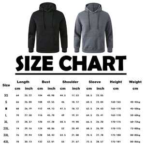 Sudadera con capucha básica de mezcla de algodón para hombre, sudadera con capucha lisa para mujer, sudadera informal para parejas, estilo hip hop, ropa de calle AI-HD-051 - Product Image 6