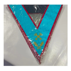 เครื่องประดับพิธีกรรมมาซอนิก ปักมือ ลาย WORSHIPFUL MASTER SCOTTISH RITE REGALIA COLLAR คุณภาพพรีเมียม ดีไซน์ประหยัด พร้อมโลโก้หลากหลายแบบ - Product Image 1