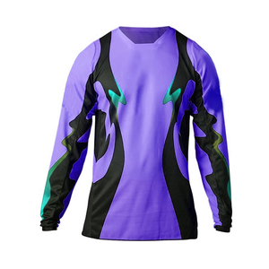 Vente en gros de maillots de motocross, t-shirts à manches longues pour moto, maillots de motocross personnalisés, maillots imprimés sur mesure, OEM - Product Image 6