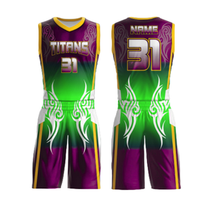 Uniformes de Baloncesto Personalizados al por Mayor, Jersey y Pantalones Cortos Transpirables de Secado Rápido, Ropa Deportiva para Equipos, Conjunto de Uniforme de Baloncesto OEM, MOQ Bajo - Product Image 5