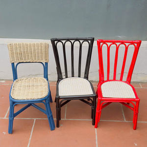 Rattan Kid's Dining/Kitchen <b>Chair</b> for Party Use - Product Image 1