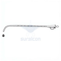 Cathéter de Troeltsch pour la trompe d'Eustache Cathéter manuel chirurgical pour tube d'Eustache pour procédures d'otologie professionnelles ORL