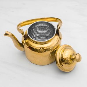 Premium Brass <b>Kettle</b> Tin Lined Antique Serveware Elegant <b>Tea</b> & Coffee Pot At Bulk Wholesale Export Price - Product Image 6