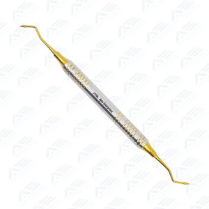 Instrumentos Dentales Manuales de Acero Inoxidable Duraderos con Certificación CE, Calidad Profesional, para Composite, Ionomero de Vidrio y Amalgama con Punta Dorada - Product Image 3