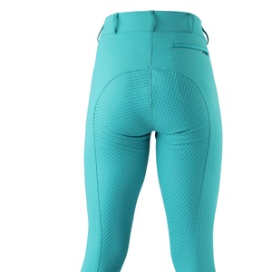 High Quality 4-way Stretch Horse Riding Breeches <b>Leggings</b> Tights <b>Equestrian</b> Wear Pants on Technical Fabric with Soft Feel - Product Image 4
