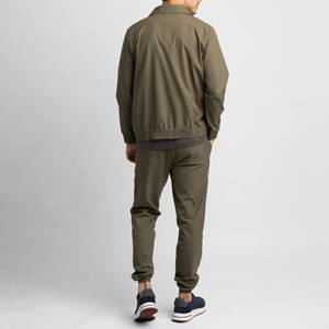 เสื้อแจ็คเก็ตมีฮู้ดซิป ผ้าฝ้ายยืดพรีเมียม 100% พิมพ์โลโก้ได้ ทรงหลวม สปอร์ตแวร์คุณภาพสูง ชุดลำลองสำหรับ - Product Image 6