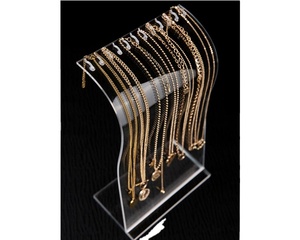 Exhibición de pulsera directa de fábrica: organizador de joyas acrílicas para exhibir su colección de pulseras con estilo y sofisticación - Product Image 6