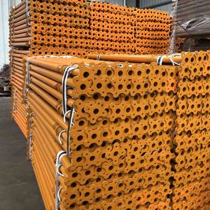 Andamio de acero Soporte Falsework Q235 Tubo de acero Accesorios de soporte ajustables - Product Image 4